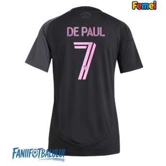 Inter Miami Rodrigo De Paul #7 Tricou Fotbal Replică 2025-26 Femei Deplasare